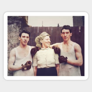 The Kray Twins in colour Sticker